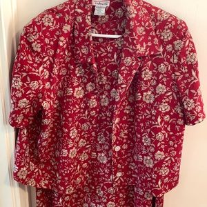 Talbots 2 piece dress size 16